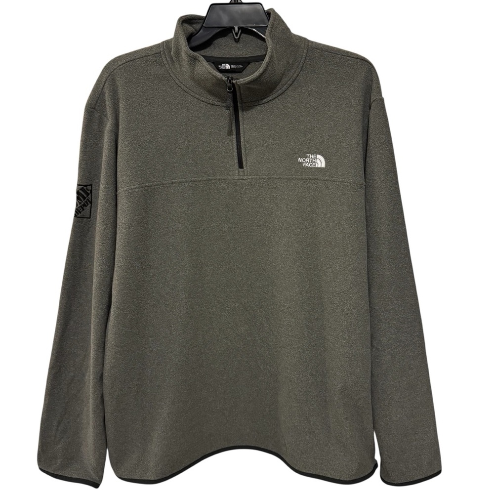 The North Face Men's Gray Tka Glacier 1/4 Zip - Size XXL